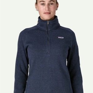 Patagonia Dark Blue Quarter-Zip Fleece